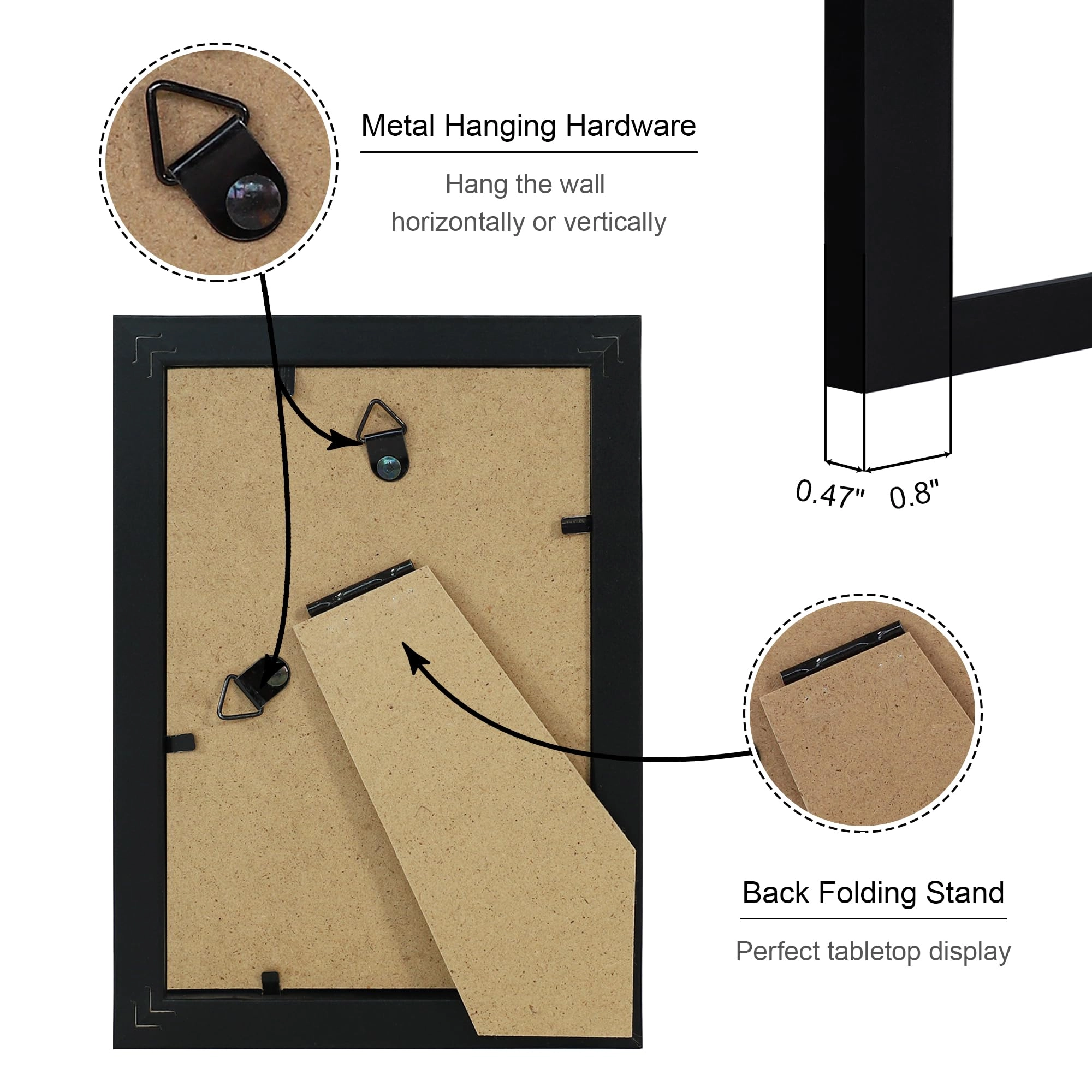 Picture Frame - 4x6 Pack