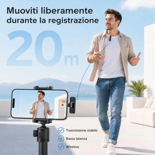Wireless Lavalier USB Microphone