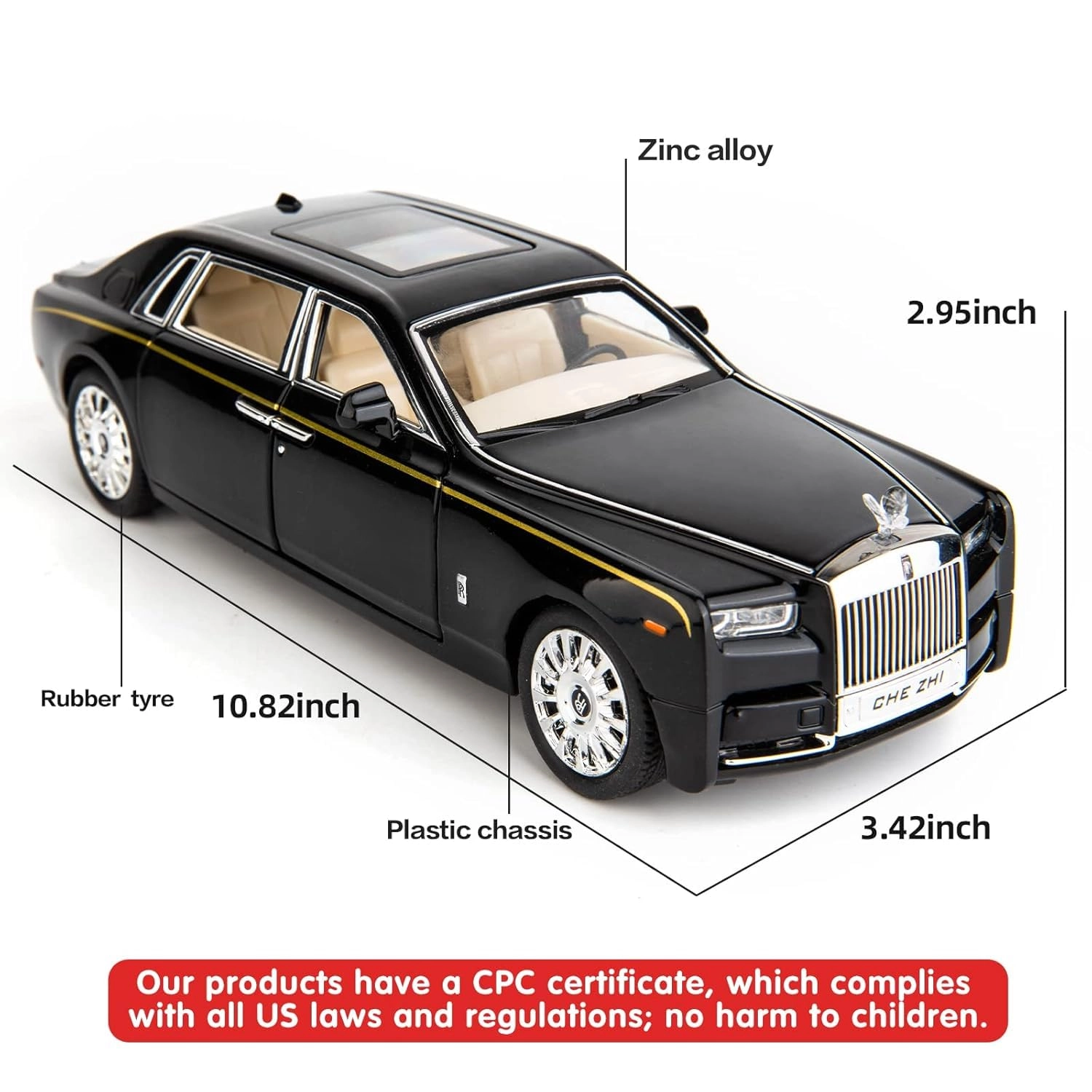 Rolls-Royce Phantom - 1:24 Scale 1.0 Count