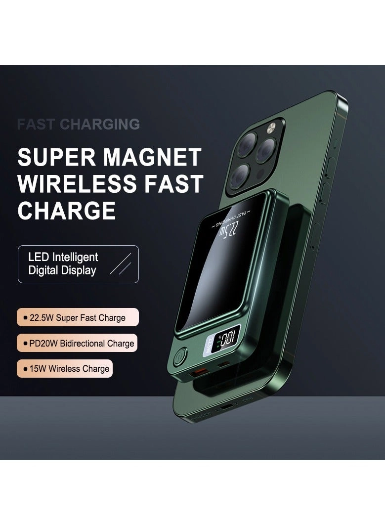 Magnetic Wireless Power Bank - 10000mAh 22.5W