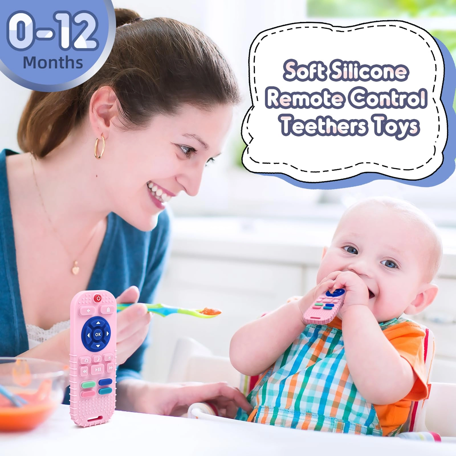 Remote Control Teether - Silicone
