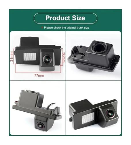 Rear View Camera - Night vision wireless 720P