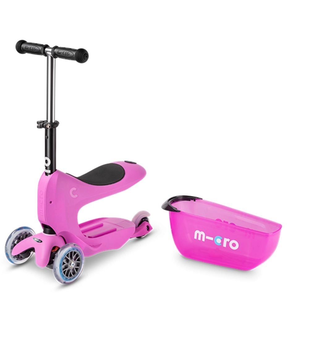 Mini2go Deluxe - 120/85 mm Foldable Adjustable seat