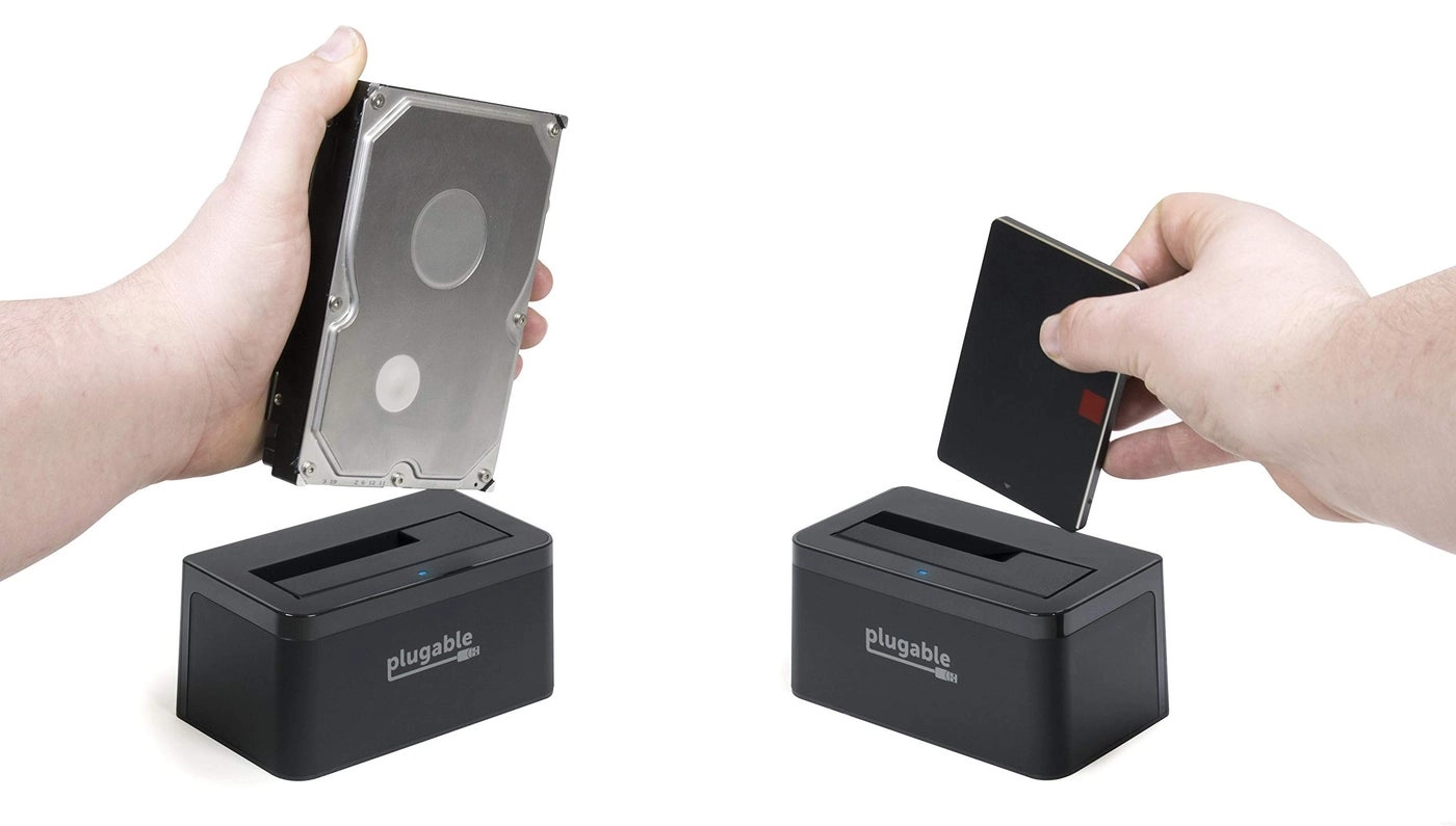 USB 3.1 Gen 2 SATA Upright Hard Drive Dock - 10Gbps Driverless