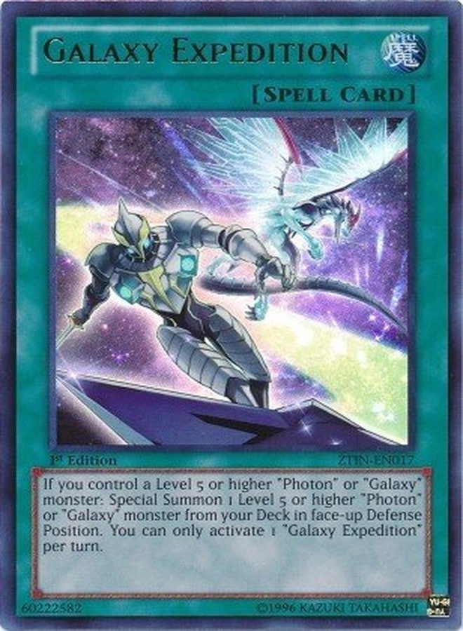 Yu-Gi-Oh! Galaxy Expedition - ZTIN-EN017 1st Edition