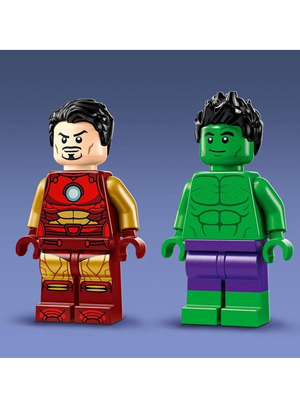 Marvel Iron Man with Bike and The Hulk (76287)