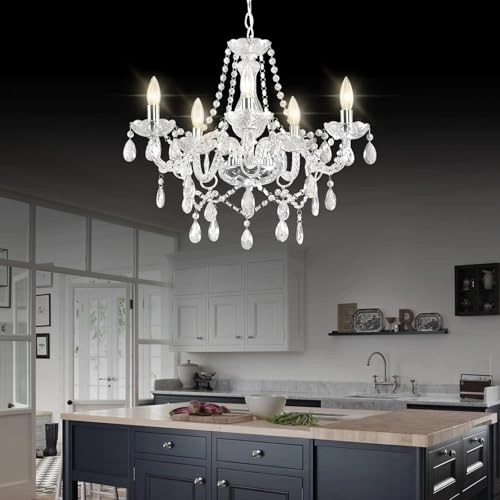 Crystal Chandelier - Dimmable