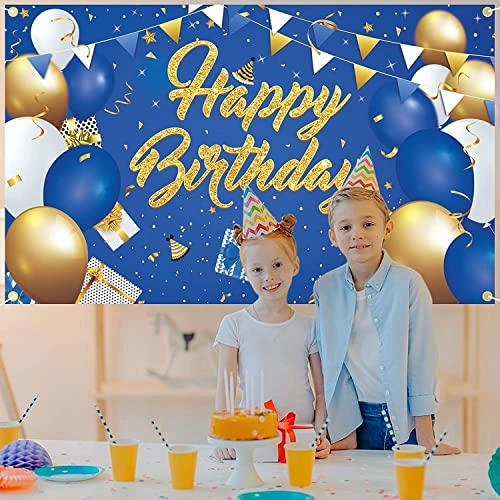 Birthday Backdrop Banner - Birthday