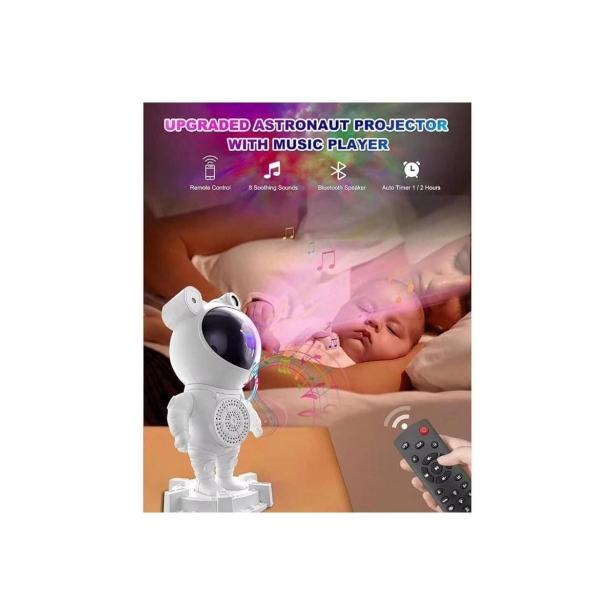 Galaxy Projector Night Light - RGB