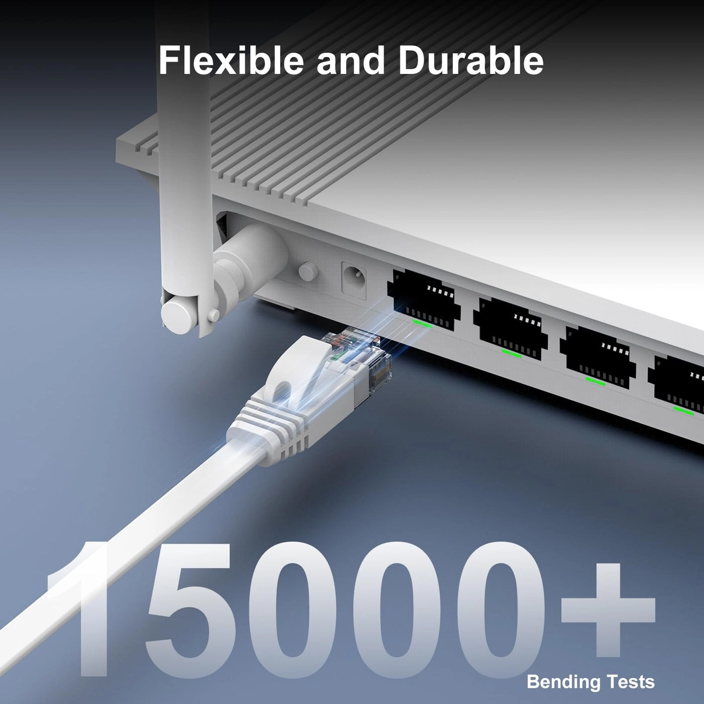 Cat 6 Ethernet Cable - 1.5ft Pack