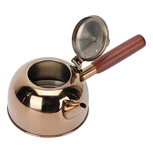 Tea Kettle - Stainless steel wood 500ml