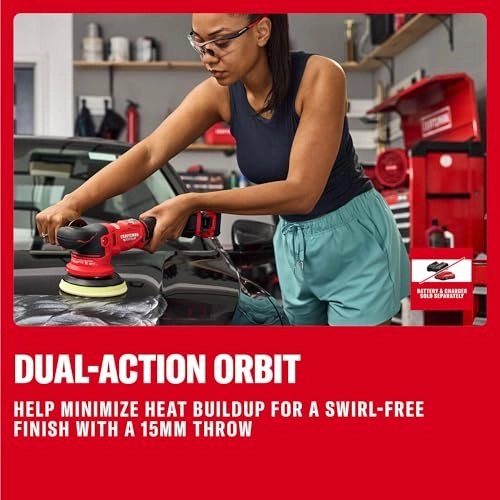 V20* Brushless RP 5 in. Dual-Action Polisher