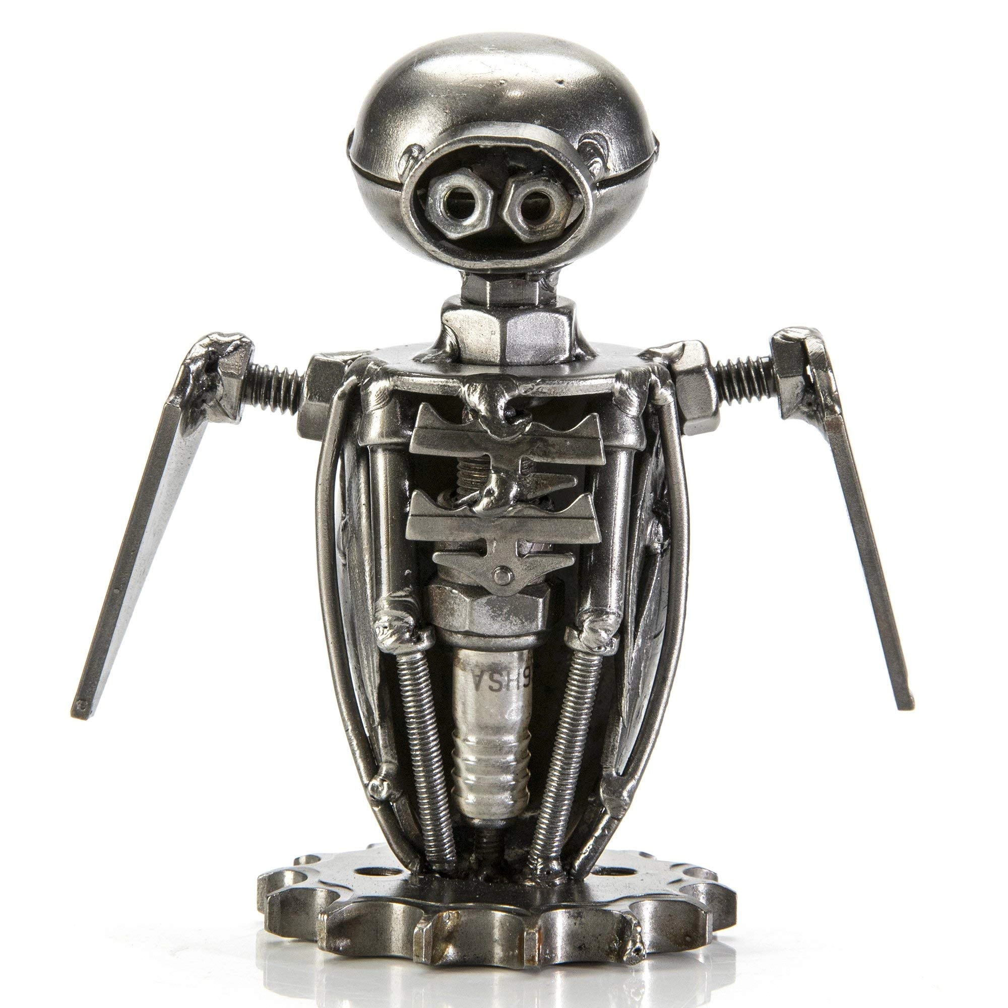 kalifano Eve Inspired Recycled Metal Sculpture - Alloy Steel, Metal