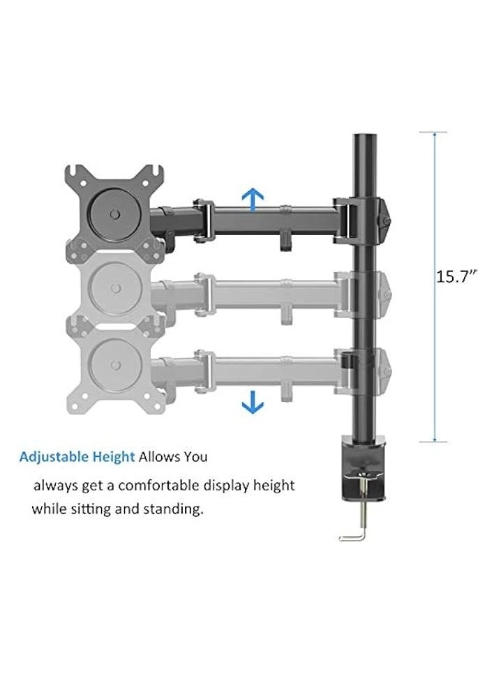 Monitor Mount Arm - Single 20 to 32 inches 75x75mm and 100x100mm