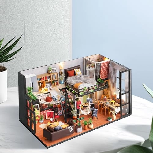 Miniature Dollhouse Kit - DIY Assembly Required