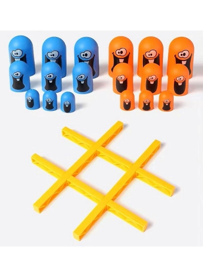 Tic Tac Toe Gobble Stack - Strategy Game