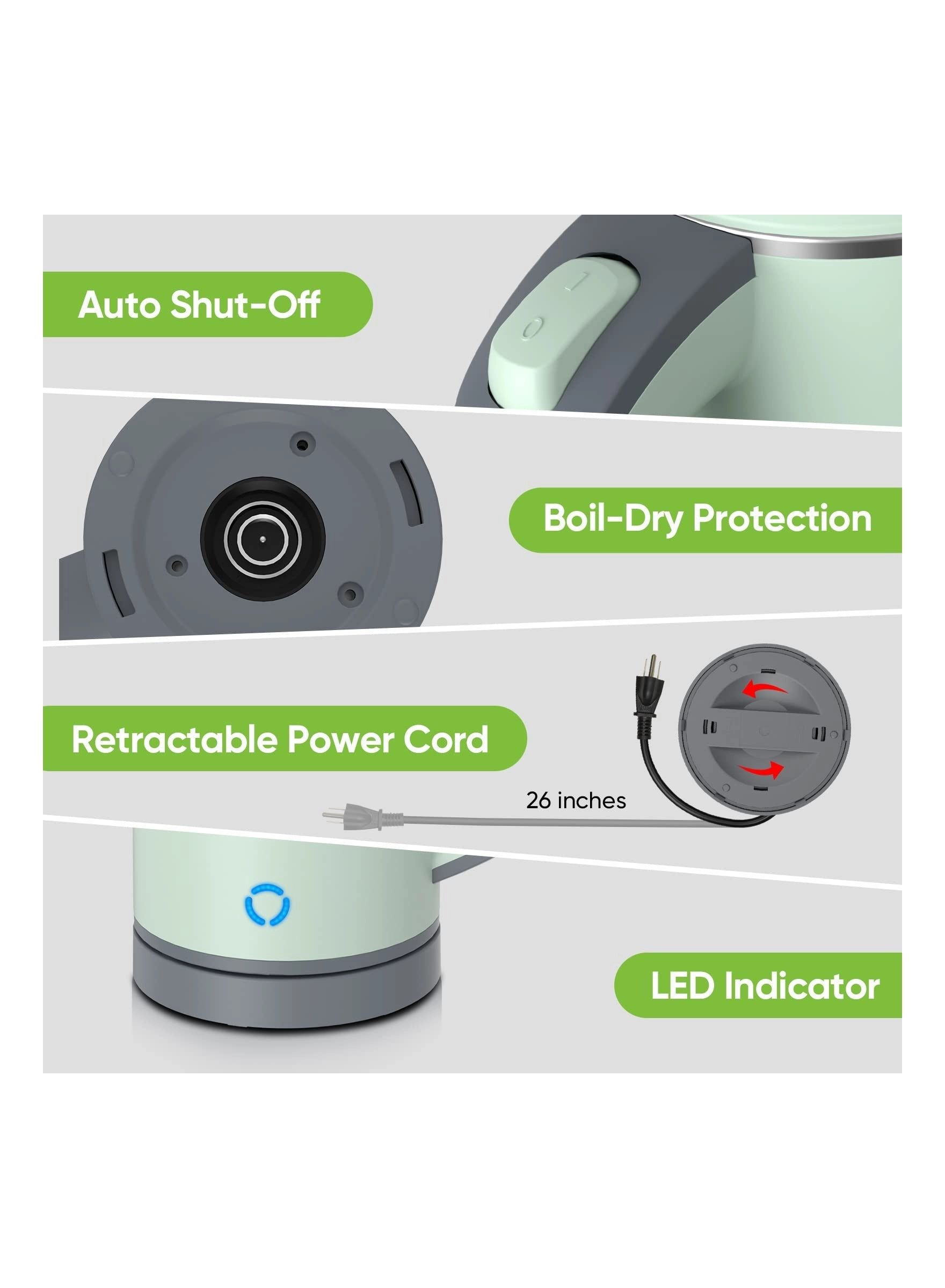 Travel Mini Electric Kettle