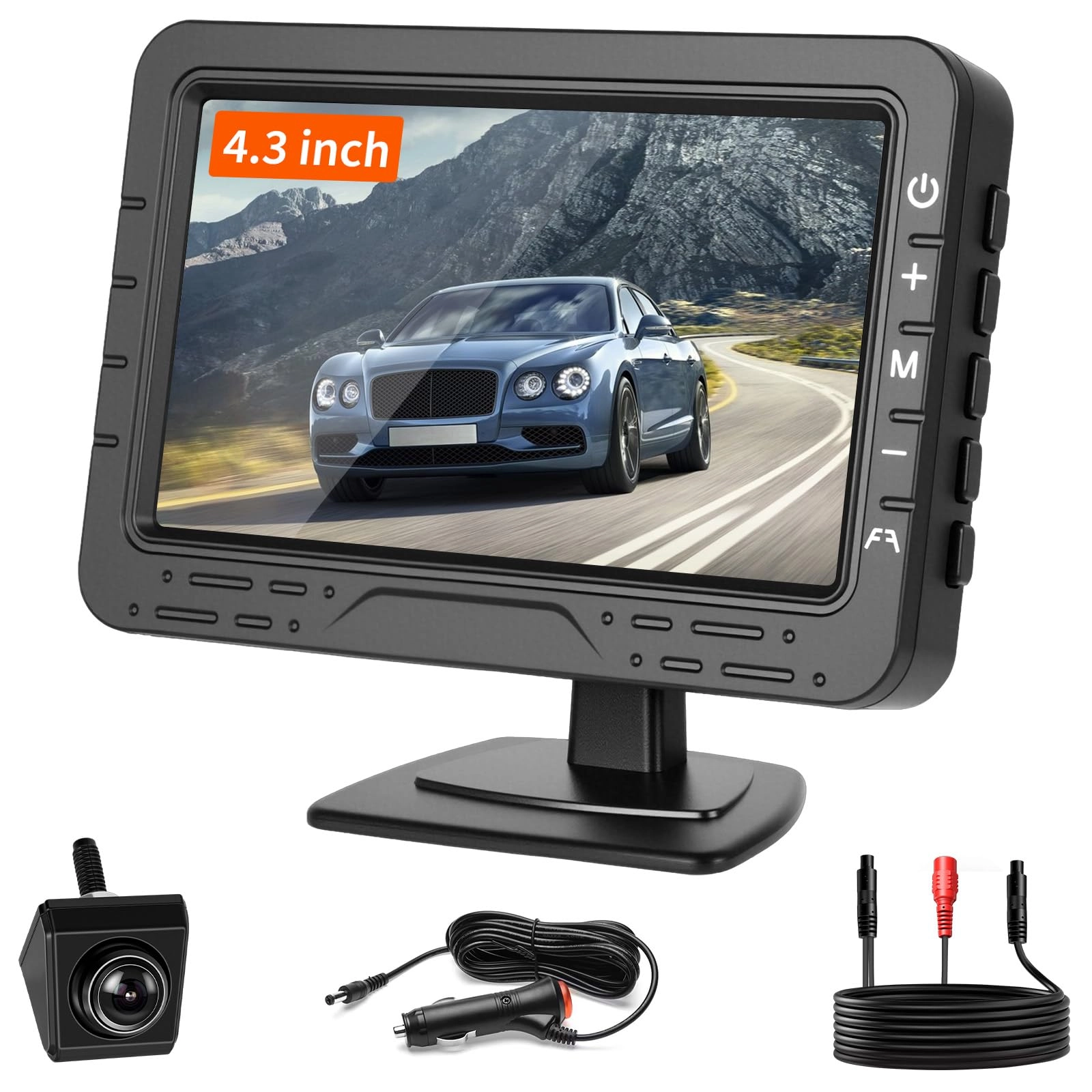 AHD Wireless Rear View Camera IPS-Monitor - Night Vision 720P