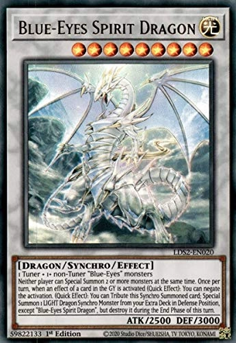 Crystalcommerce Dragon Blue-Eyes Spirit Dragon LDS2-EN020