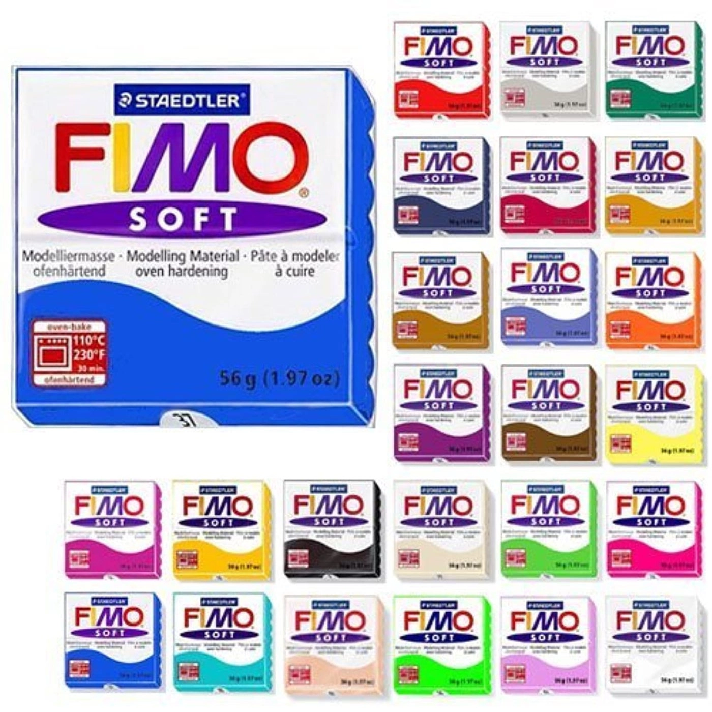 Staedtler Fimo Soft - 12 x 56 g 12 pcs.