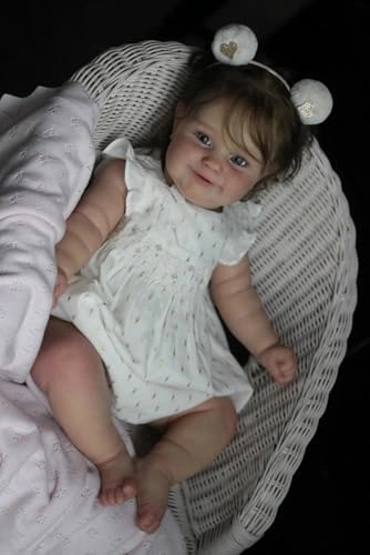 Maddie Reborn Baby Doll - 20 Inch Full body vinyl girl Ages 3+