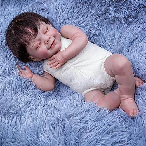 Rebirth Baby Doll - 20 Inch Vinyl Cotton Body Blue Eyes