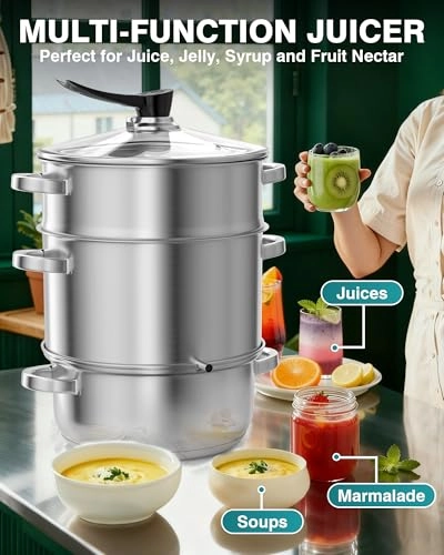 Steam Juicer Extractor - 11 Quarts