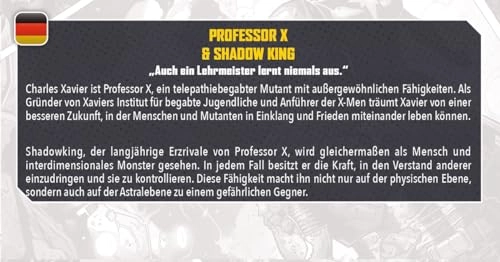Marvel: Crisis Protocol - Professor X & Shadow King