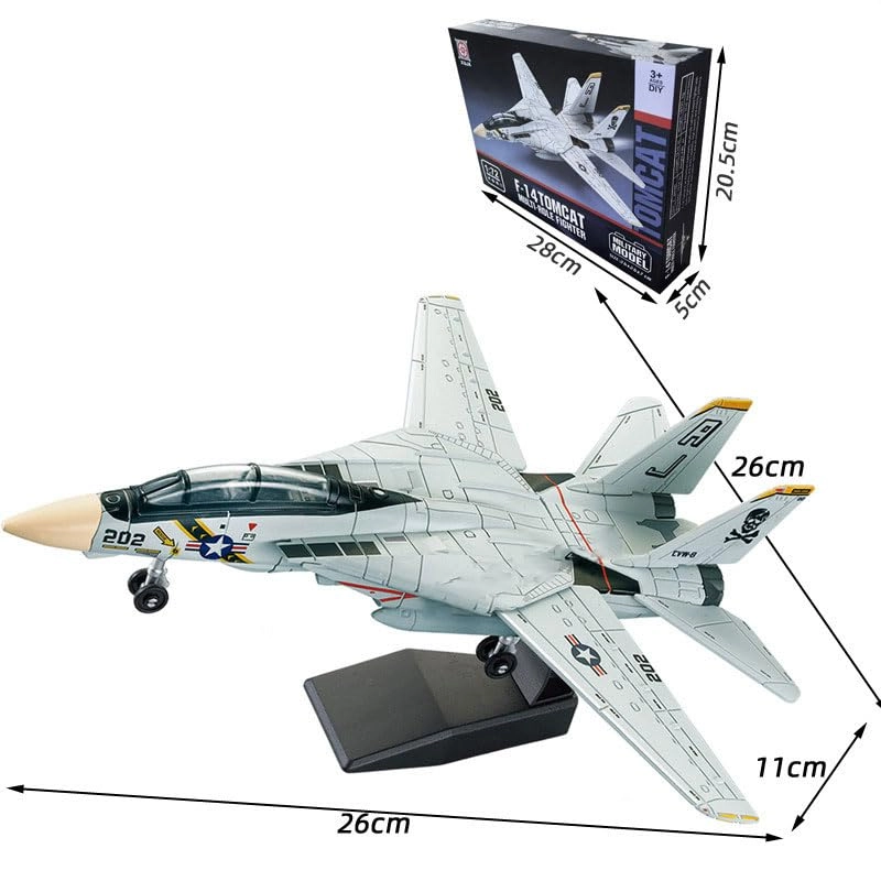 F14 Fighter Jet - ABS blocks 26 x 26 x 11 cm