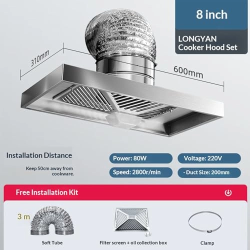 Household Kitchen Ventilator - 600mm