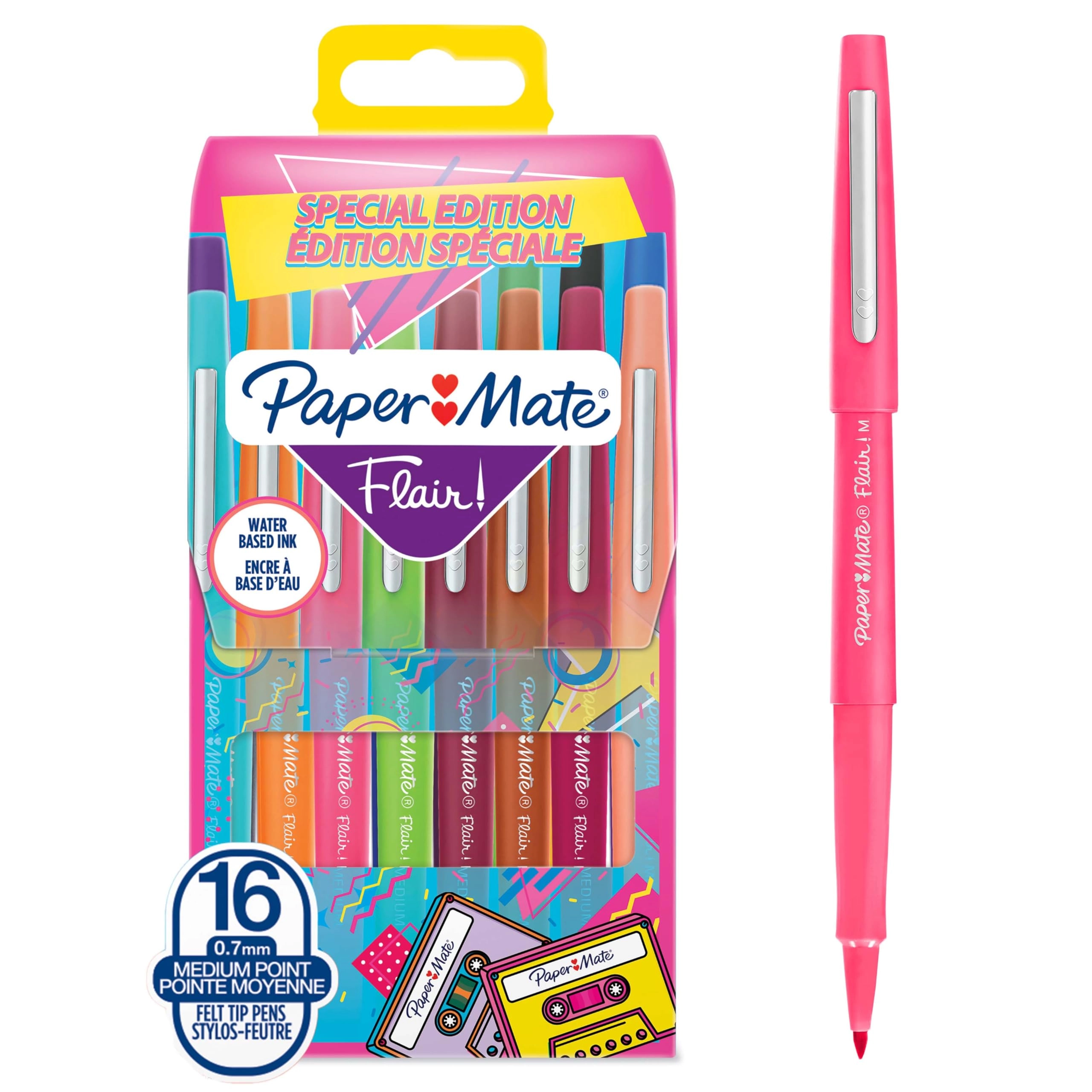 Newell Brands Flair - 16 Count Multicolor 0.7mm