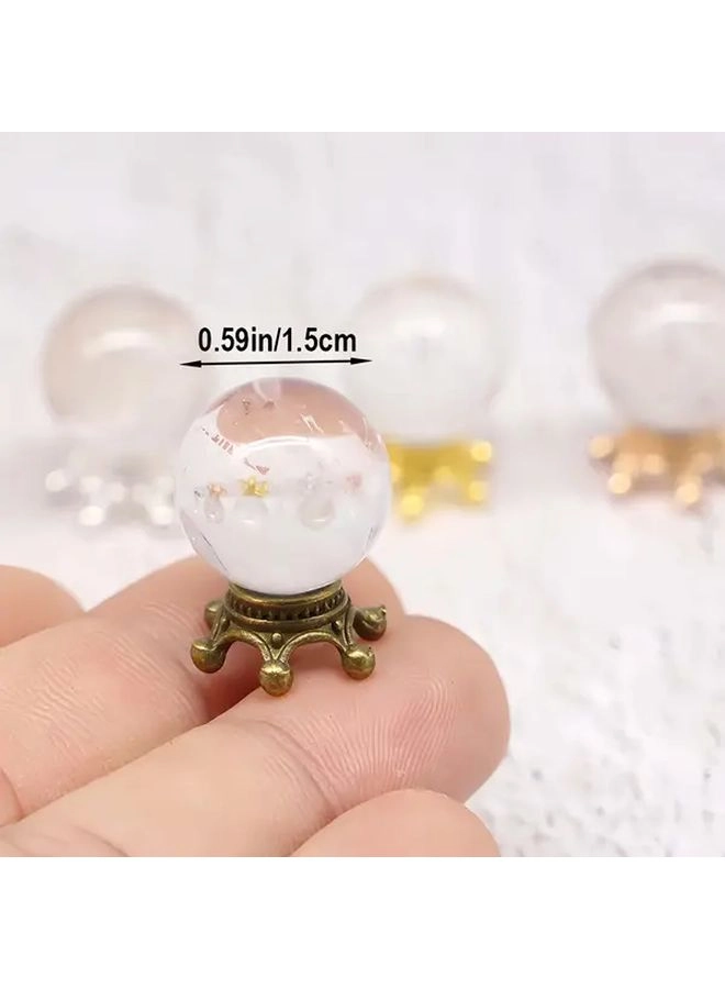 Mini Crystal Ball Crown Set