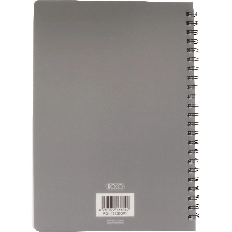 Notebook 19 X 26 cm Spiral - Grid 100 Sheets