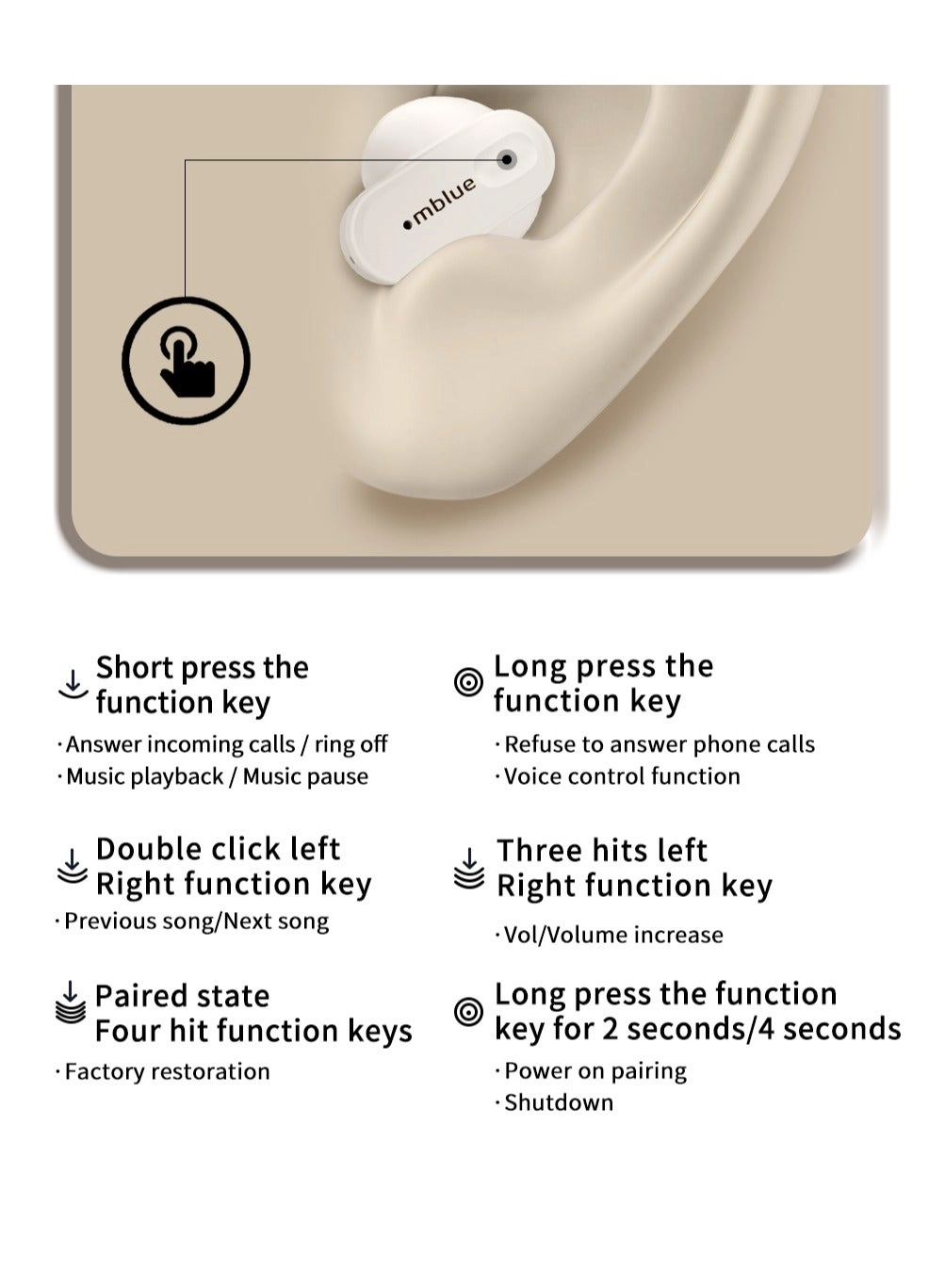 TrueWireless Earbuds Wireless Earbud