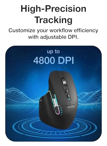 ErgoFlow Pro - 2.4ghz Wireless Bluetooth USB