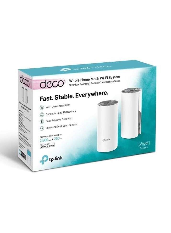 Deco E4 - WiFi 4 2-PACK