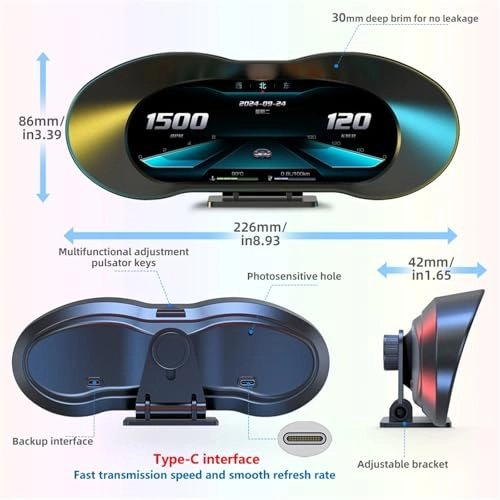 HUD Windshield Speed Projector - GPS HD