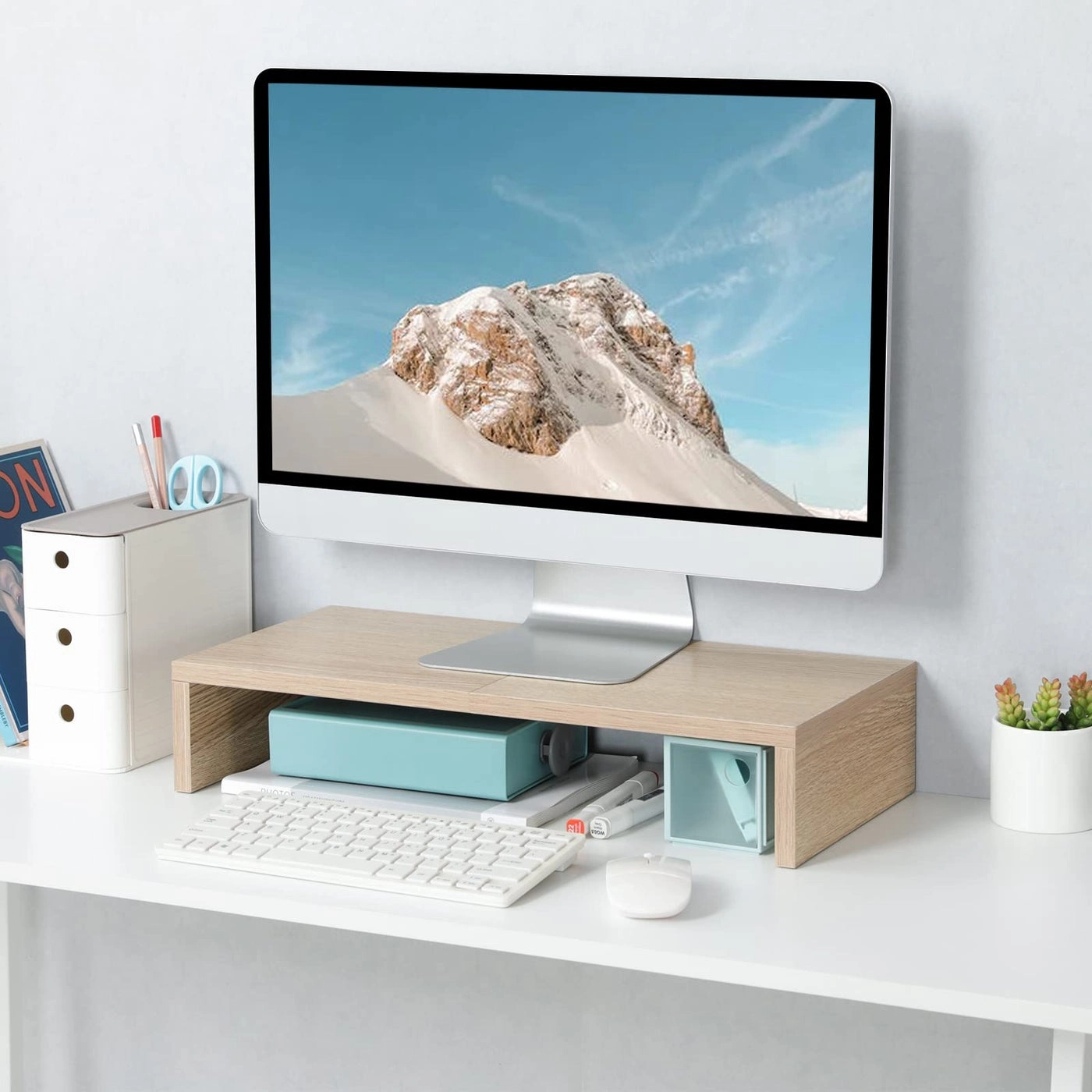 Adjustable Monitor Stand Riser Pack