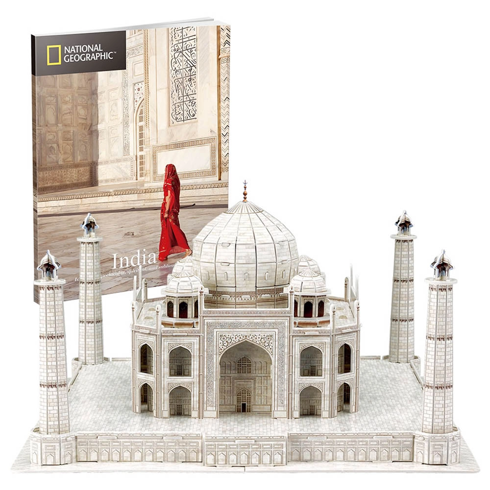 CubicFun Taj Mahal 3D Puzzle (AL-DS0981H) - 87 pcs