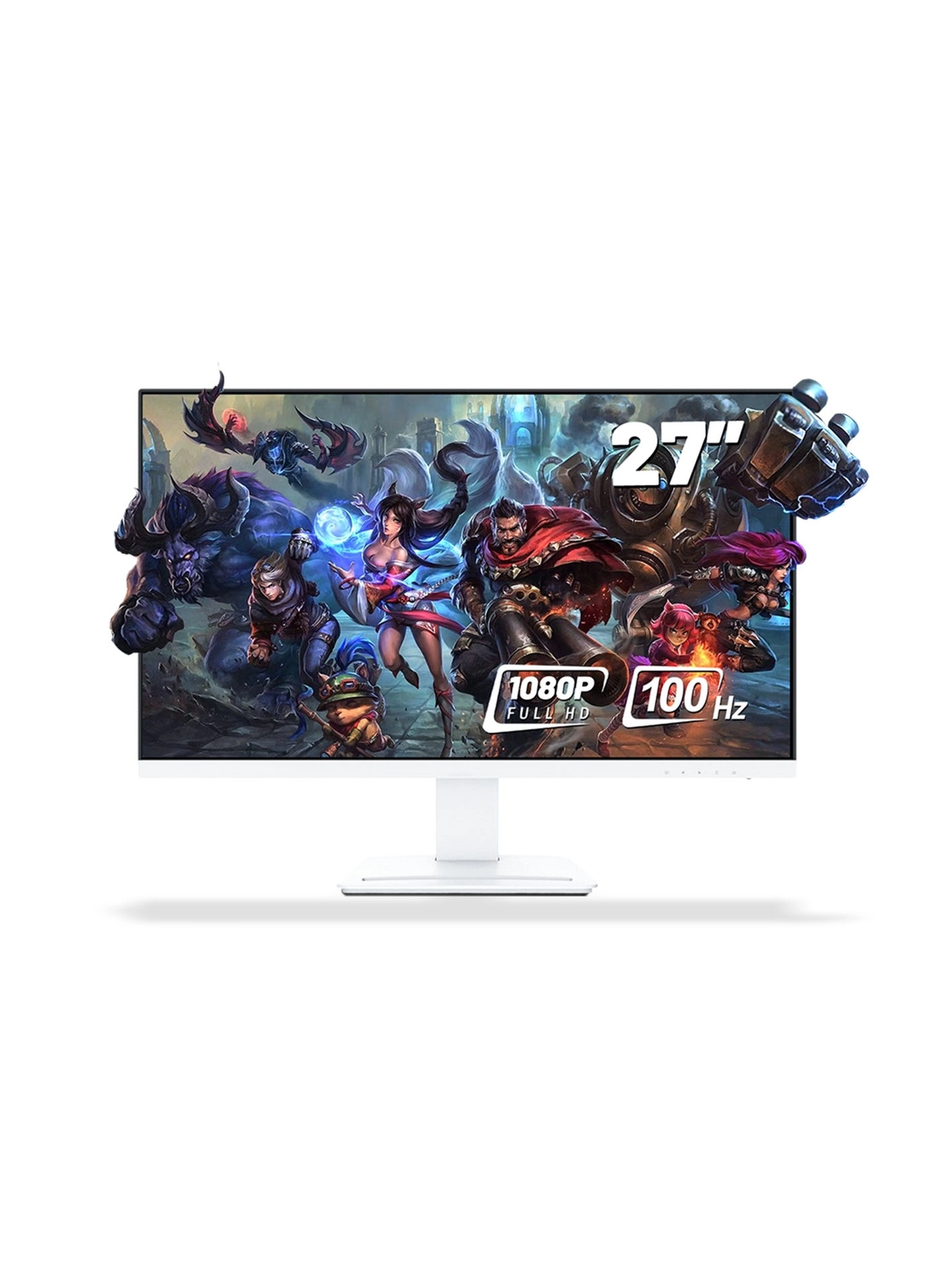 Chiller PC - Intel Core i5-14400F 16GB + 27" FHD Monitor + Keyboard + Mouse + Mousepad + Headset