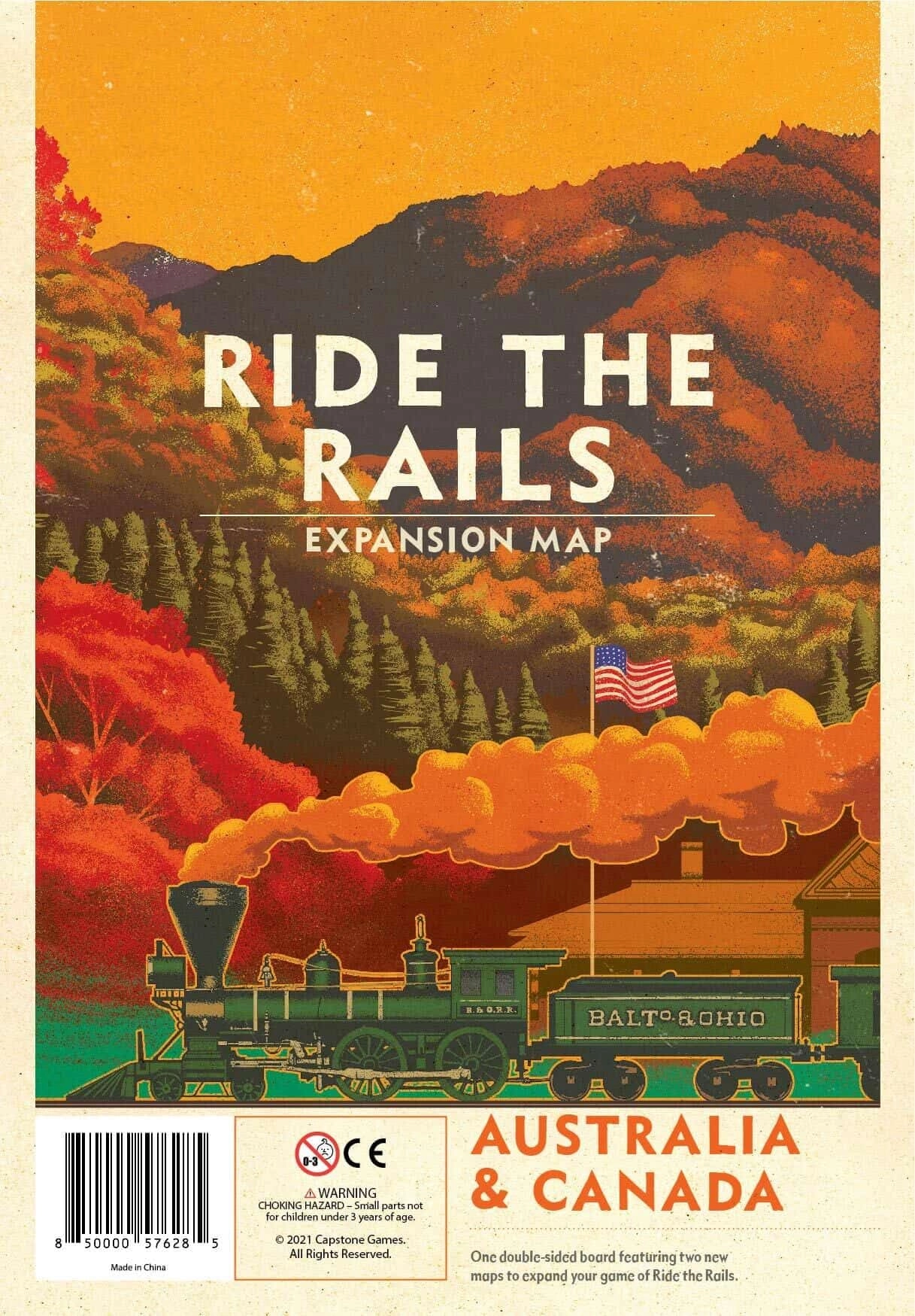 Capstone Games Ride The Rails: Australia & Canada