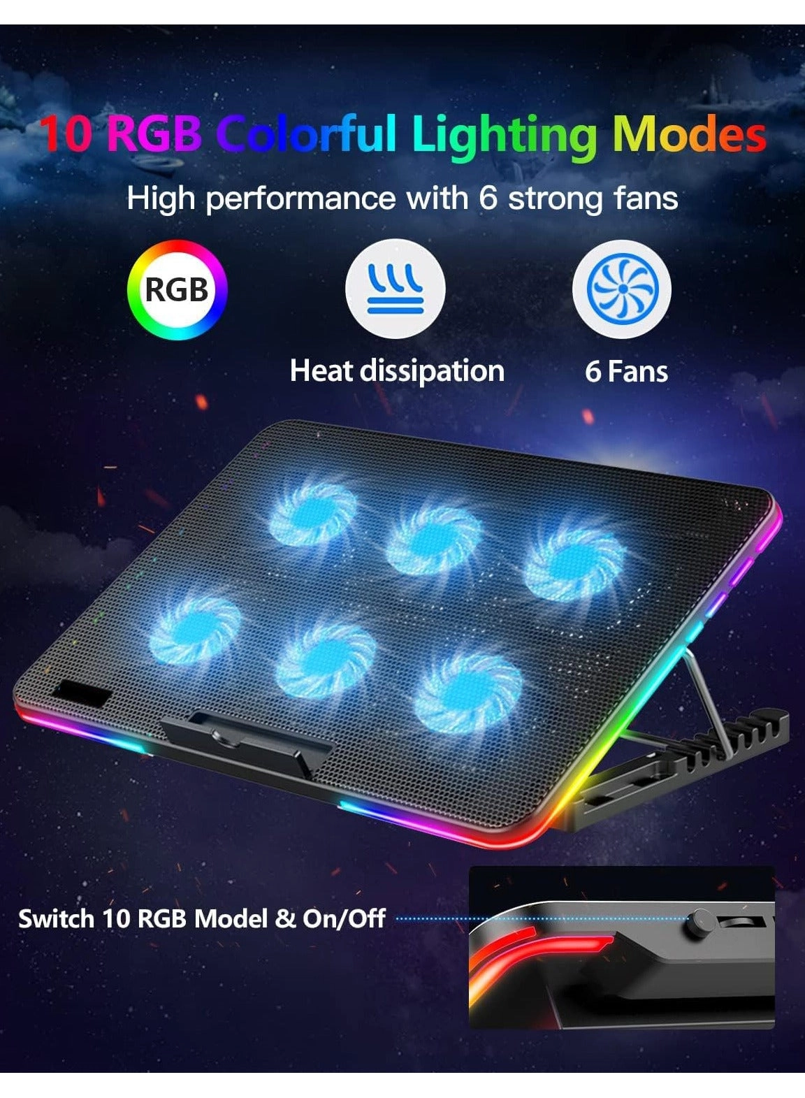 Folding Laptop Cooling Pad