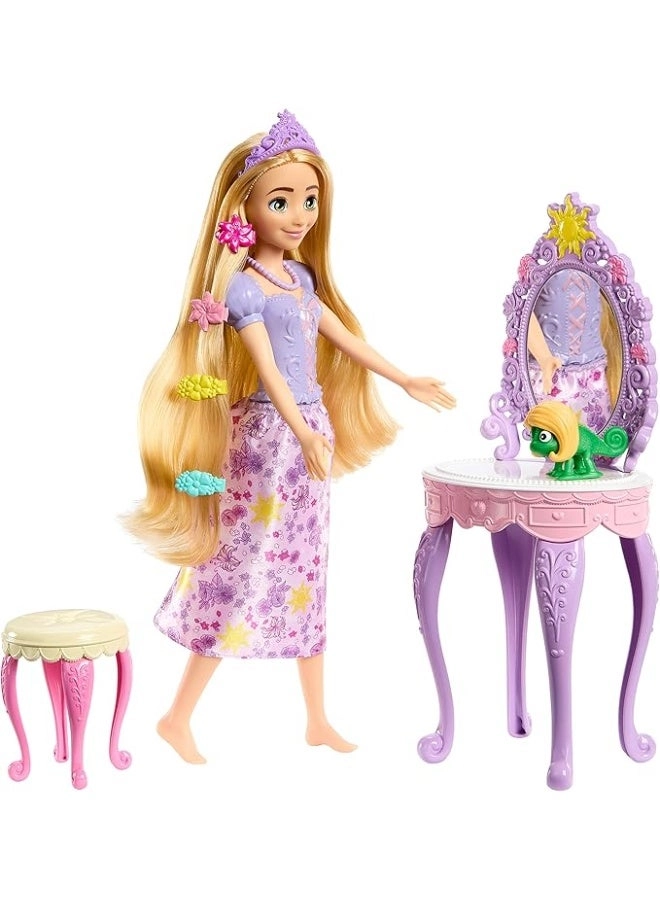 Rapunzel Fashion Doll - Vanity Set Pascal & Accessories