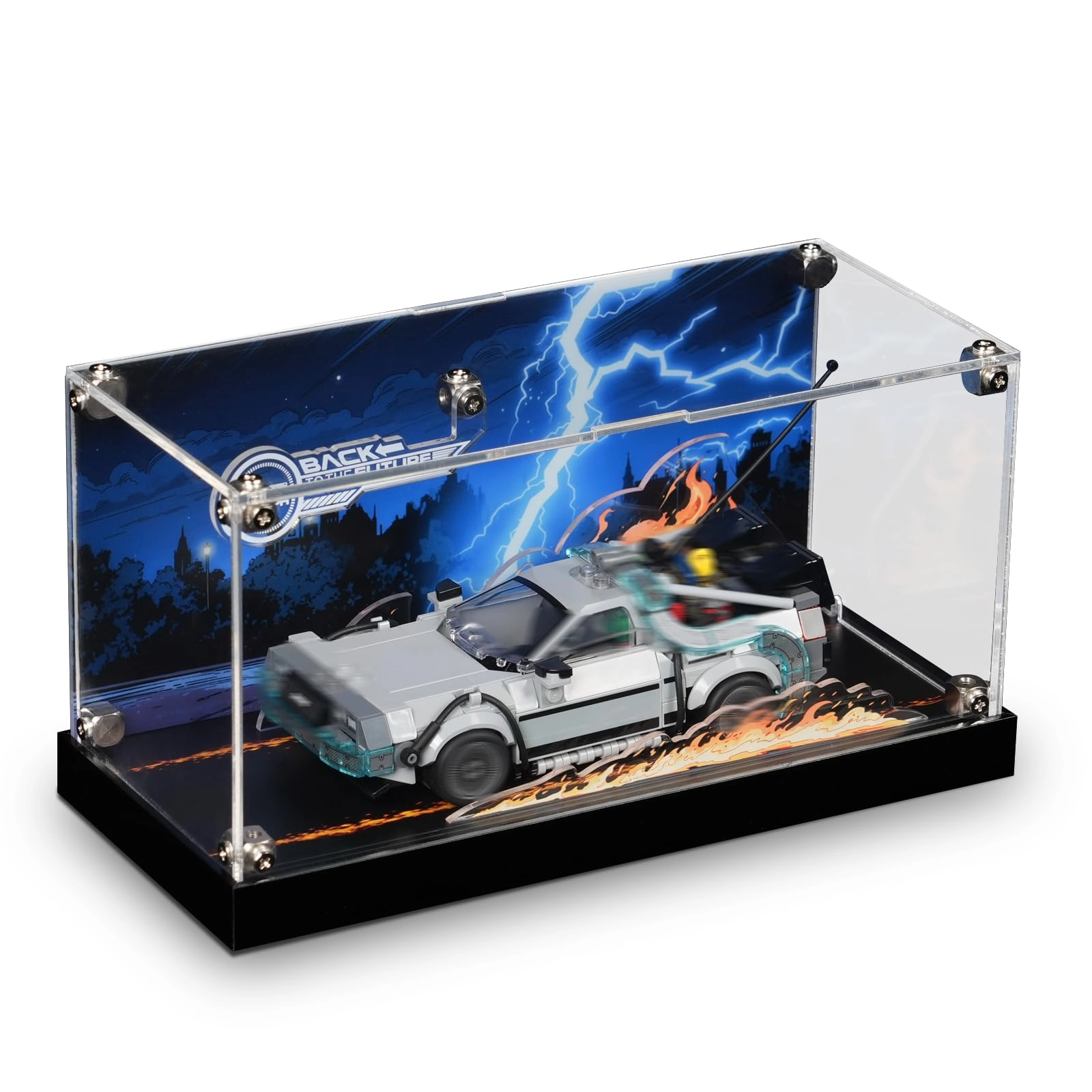 cooldac Acrylic Display Case - Compatible with 77256 USB-C Powered LED Flame Effects