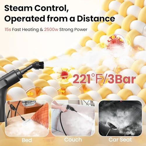 steam cleaner - 3BAR 1600 Milliliters