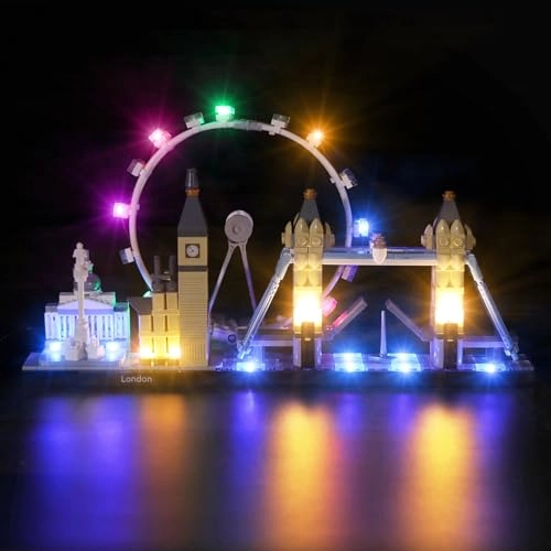 LED Light Kit for LEGO London Skyline 21034 - Acrylonitrile Butadiene Styrene (ABS) 1