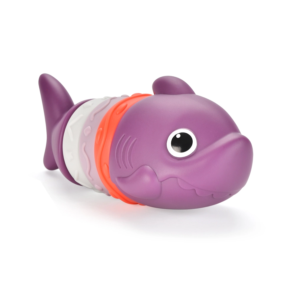 Stem Shark Bath Toy - PVC Soft Lightweight
