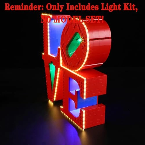 LED Lighting Kit for LEGO Love Art 31214