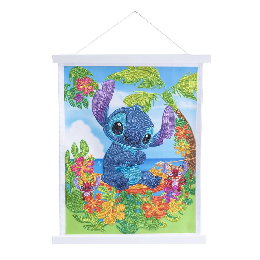 CRAFT Buddy Disney Lilo And Stitch DIY Crystal Art Scroll Kit - Stitch