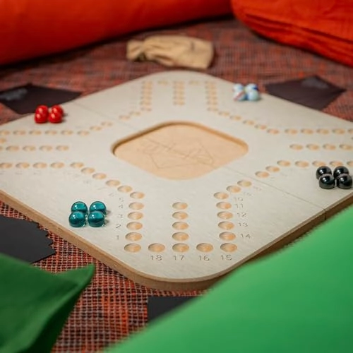 Junior Jackaroo - 4/6 player 49 cm board (JJ-JR-GR-BAG-BEIGEBROWN)